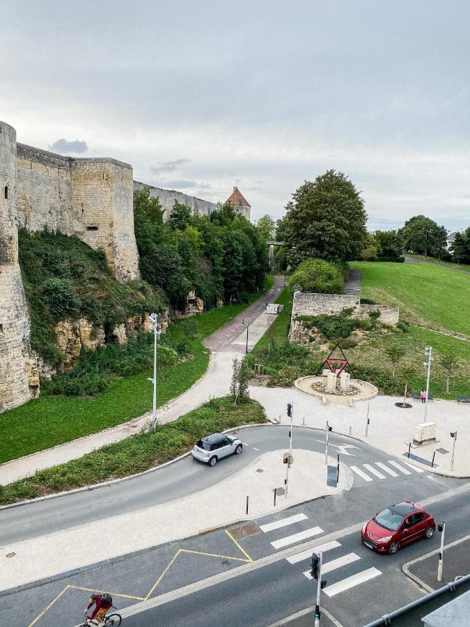 Castle - Vue Sur Le Chateau - Hypercentre Caen Zewnętrze zdjęcie