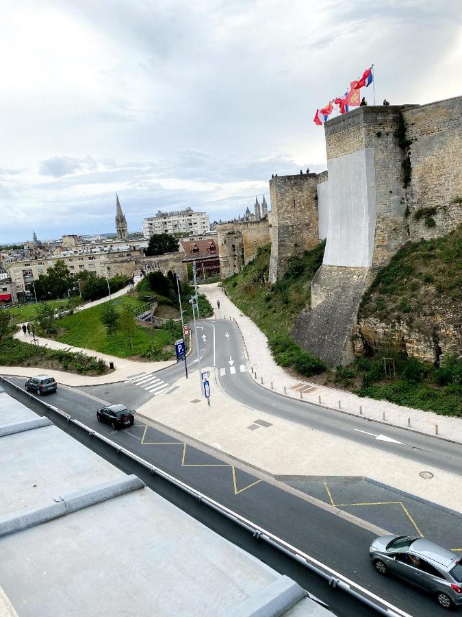 Castle - Vue Sur Le Chateau - Hypercentre Caen Zewnętrze zdjęcie